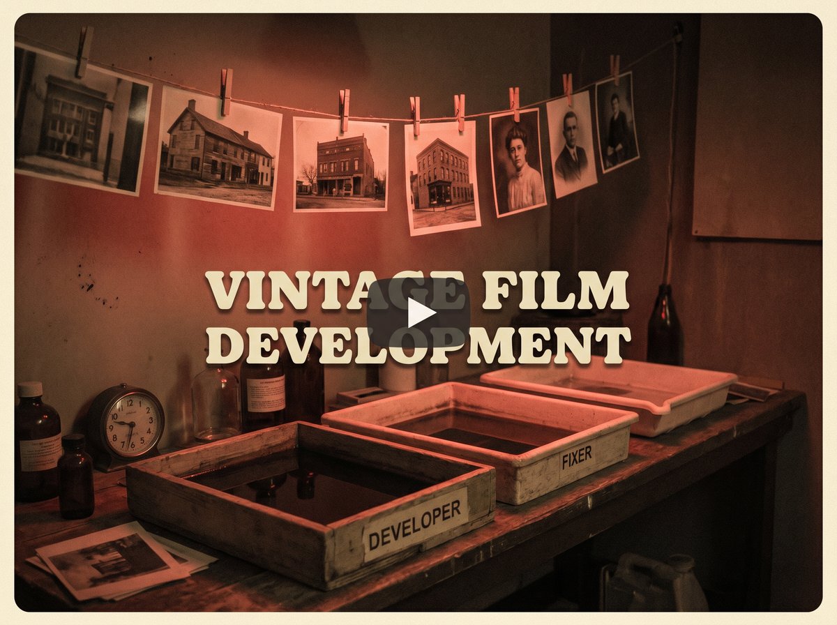 51吃瓜 - 暗房冲洗视频教程封面